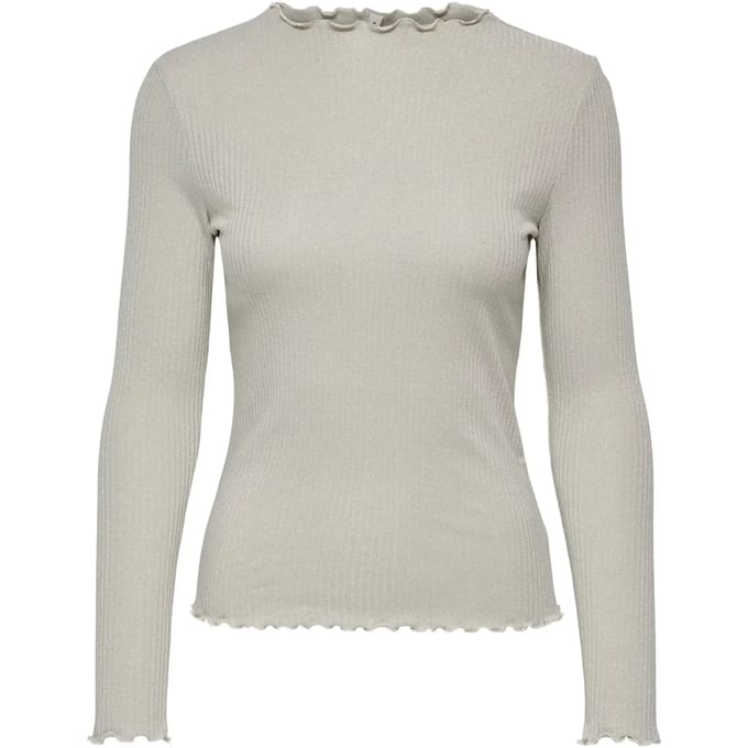 ONLY - ONLEMMA LIFE LS GLITTER TOP JRS Dames Top