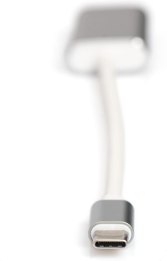 Digitus DA-70836 video kabel adapter 0,2 m USB Type-C HDMI Zilver