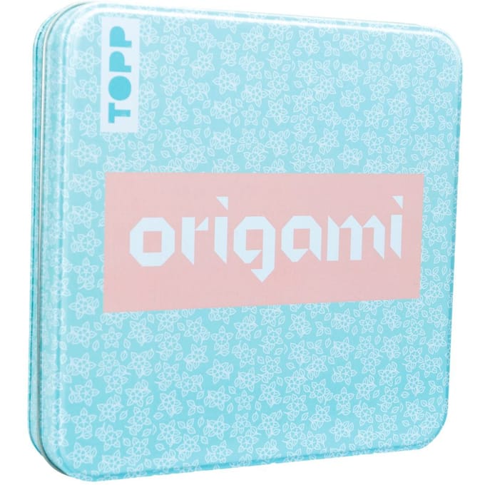 Origami-folders "Floral" met design doosje