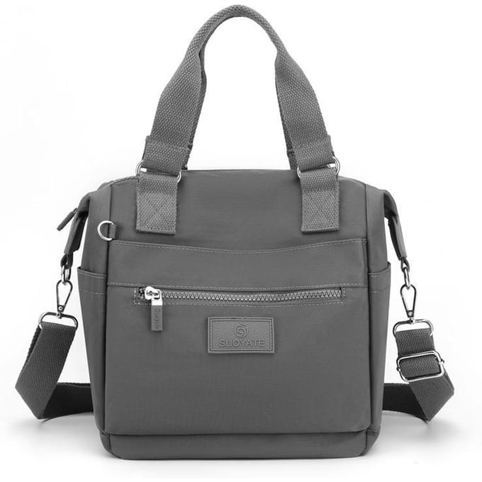 Sac à bandoulière tendance pour femmes, sac à main messager de voyage léger de grande capacité One size gris