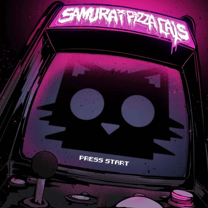 Samurai Pizza Cats LP - Press Start - voor Geen - standaard