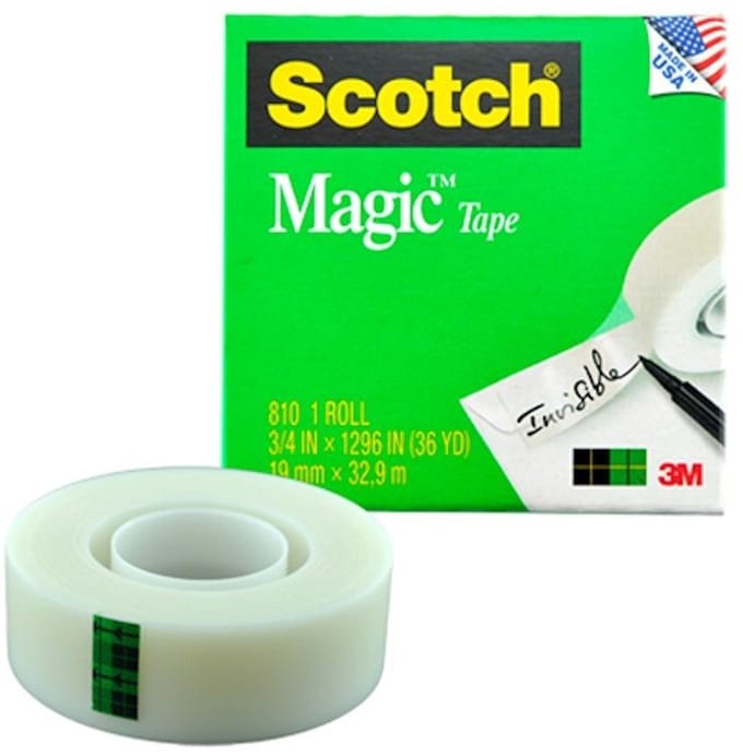 Scotch Magic Tape rol van 32,9 meter