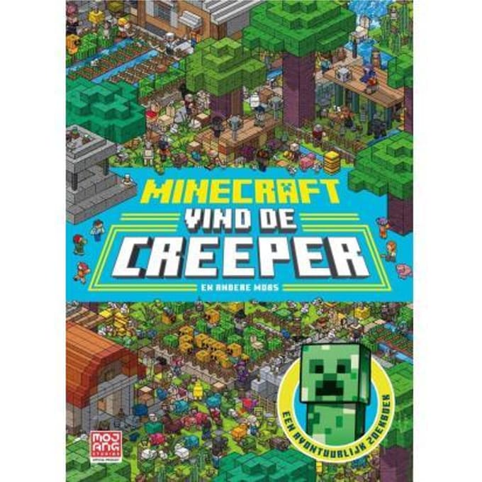 Minecraft : Vind de creeper en andere mobs Educatieve boeken (spelletjes en raadsels)