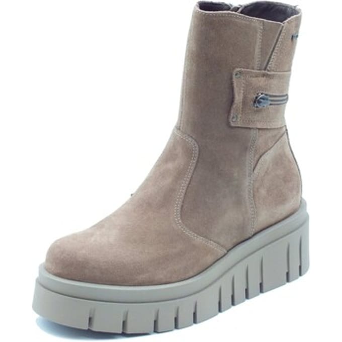 Low Boots NeroGiardini I618101D Velour Col.