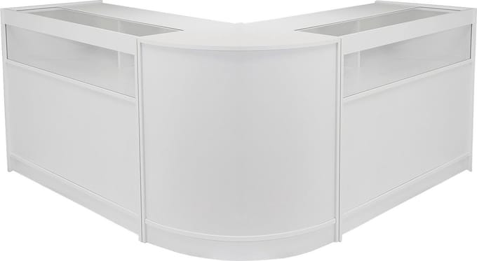 Orion toonbank set - esdoorn - 120x60x90cm - 2x c1200 & lm60