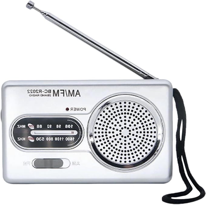 Draagbare Radio - Reisradio Batterij - Buiten Luisteren - Efficiënte Ontvangst - Compact Ontwerp - Uniek