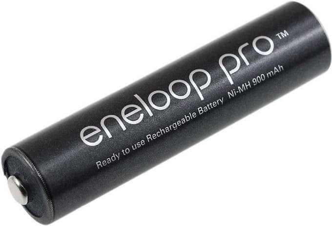 Oplaadbare Batterij - AAA Micro - Apparaten Voeden - Hoge Capaciteit NiMH - 900mAh - Zwart