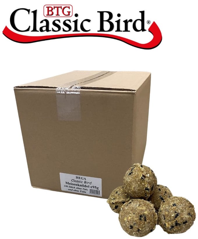 Classic Bird vetbollen los zonder net & zonder folie - 100 stuks