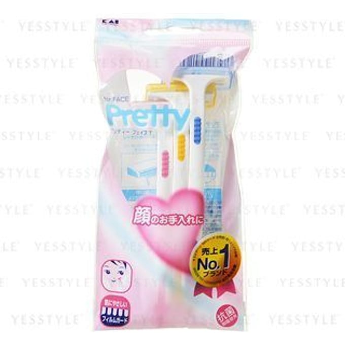 KAI - Pretty For Face T Razor 3 pcs - FRT-3P16