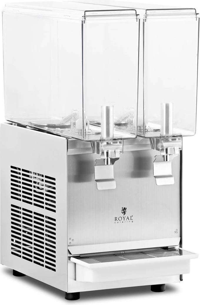 Sapdispenser - 2x 10 L - Royal Catering - koelsysteem RC-JDD02