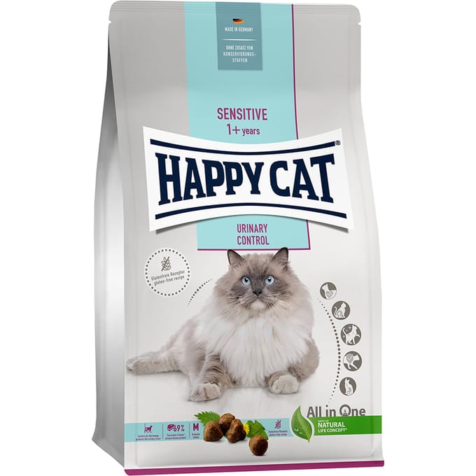 1.3 kg Happy Cat Care Urinary Controll droogvoer voor katten