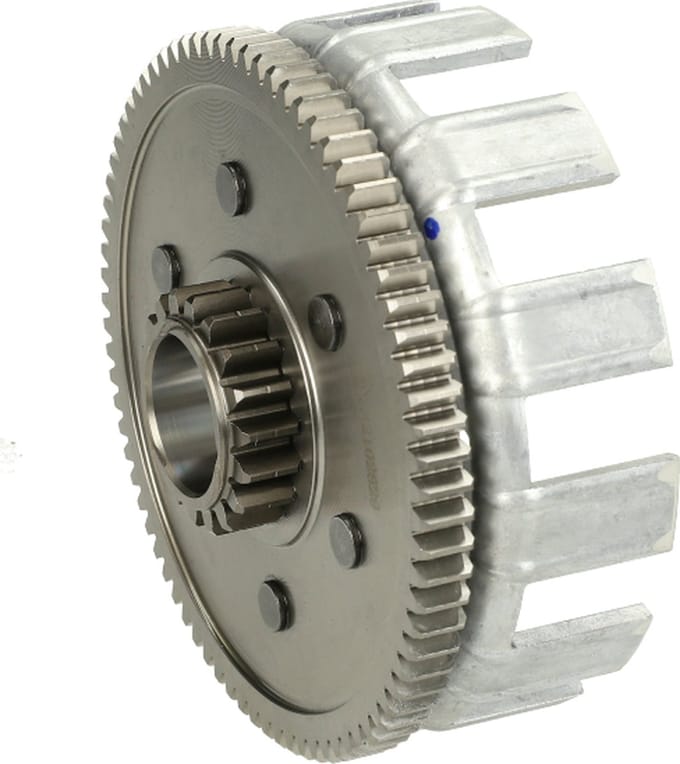 Mezoly koppelingshuis voor Derbi 50cc 2 takt (nieuw type)
