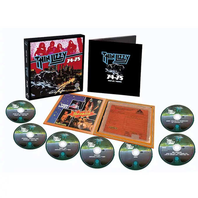 Thin Lizzy - Nightlife / Fighting (7 CD)