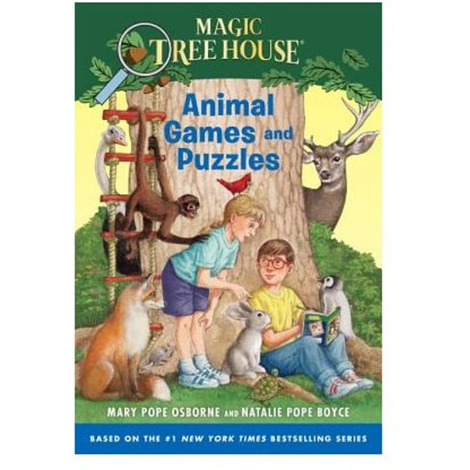 Animal Games And Puzzles From The Tree House - Mary Pope Osborne