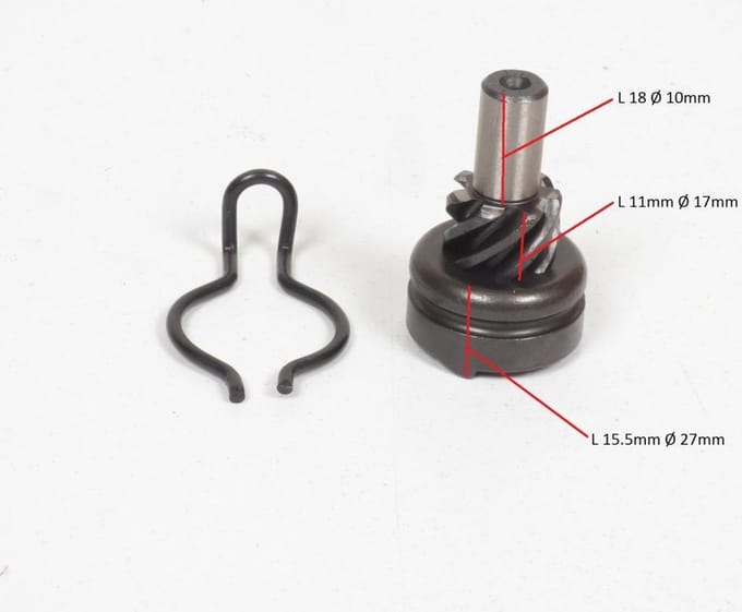 Rocher noix de kick RSM pour Scooter Peugeot 50 Speedfight 2 Neuf