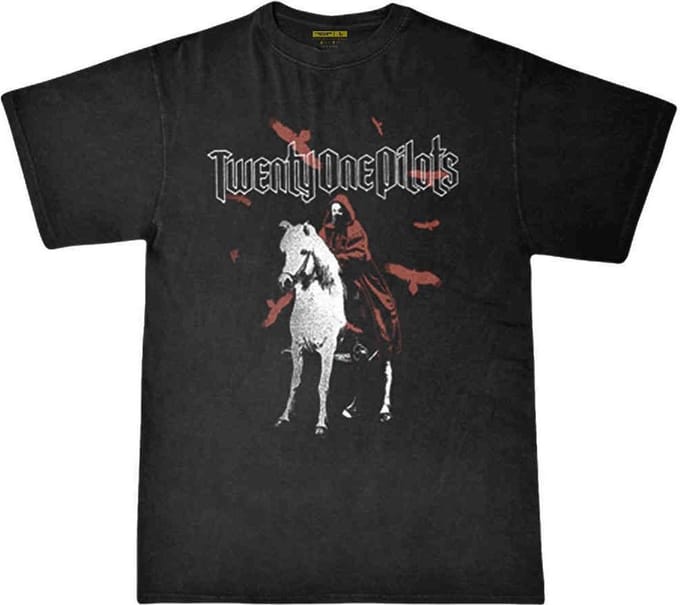 Twenty One Pilots Heren Tshirt -2XL- Bishop Zwart