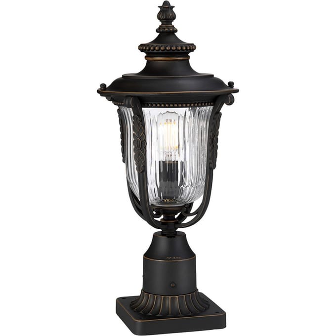 Kichler Mini LED Tuin Pilaar Luverne | 1X E27 Max 60W | IP44 (Outdoor) | Rubbed Bronze