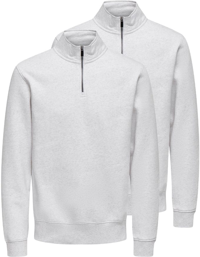 Only & Sons Heren sweattroyer 2 pack Ceres
