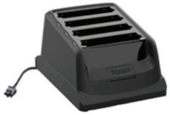 CRDCUP-TC2L4B-01 - Zebra 4-slot vervangende batterijbevestiging