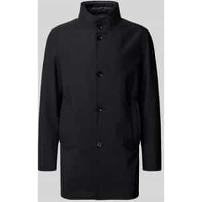 Regular fit lange parka met gewatteerde inzet, model 'FINLAY FLEX'