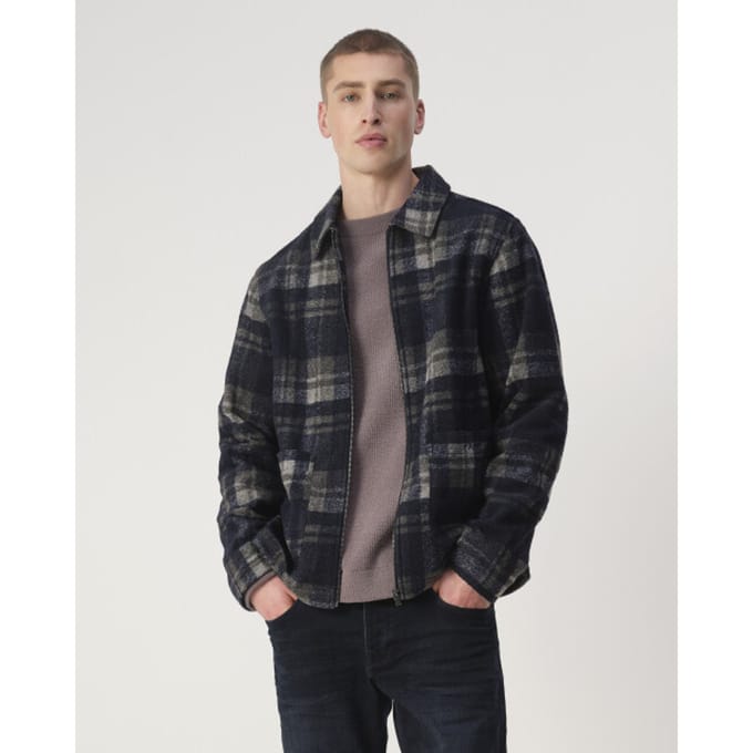 J.C. Rags Overshirt donker