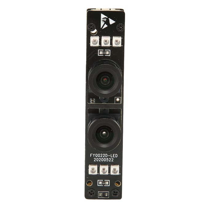 Dubbele Lens USB Cameramodule 2MP 1080P Breed Dynamisch Laag Stroomverbruik Webcammodule voor Bioanalyse black