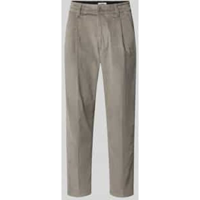 Ribcordbroek met Franse steekzakken