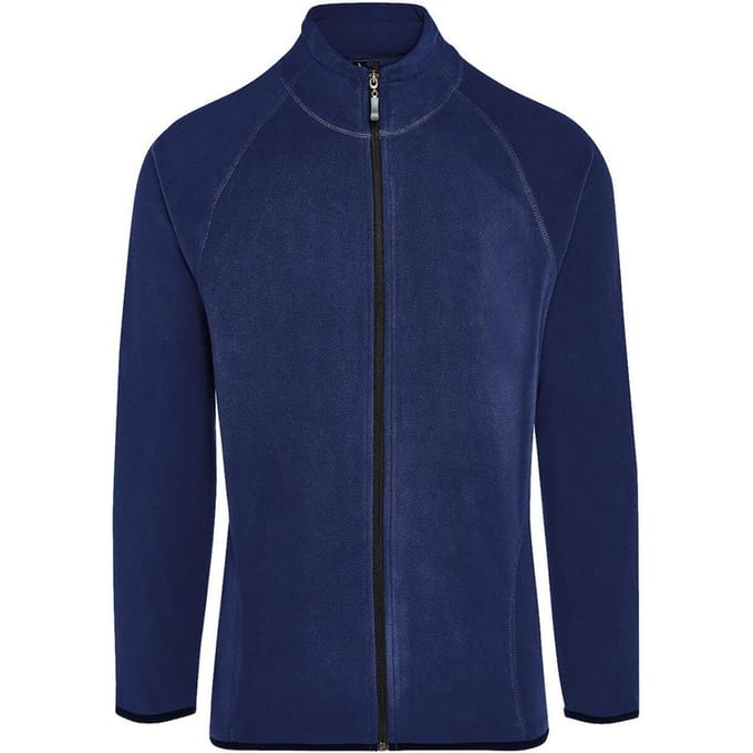Signature Heren Microfleece jas zonder rits (Marine)