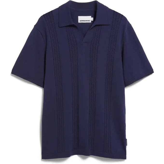 relaxed fit poloshirt van puur katoen