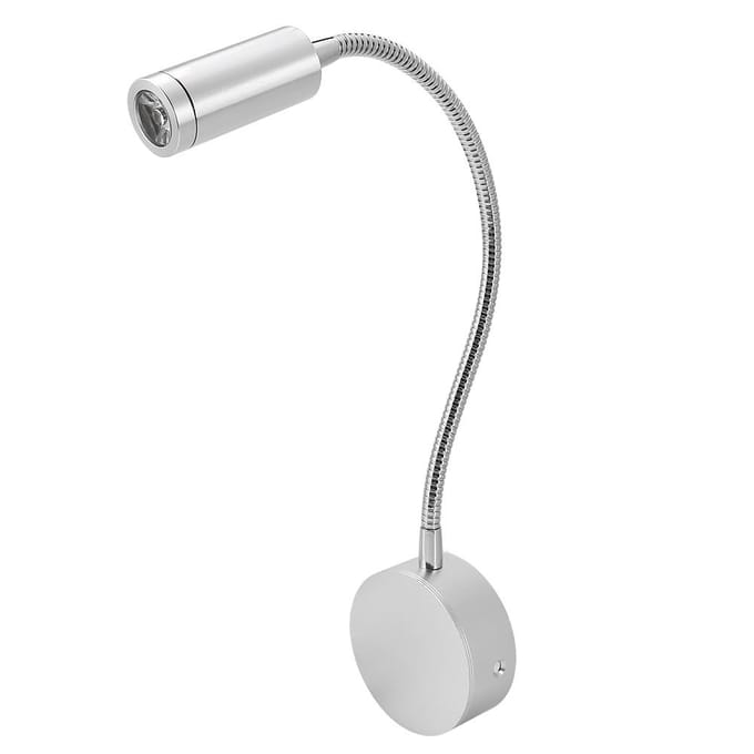 1W Flexibele LED Wandlamp Verstelbaar Wandgemonteerd Nachtlampje Leeslamp voor Slaapkamer 85V-265V
