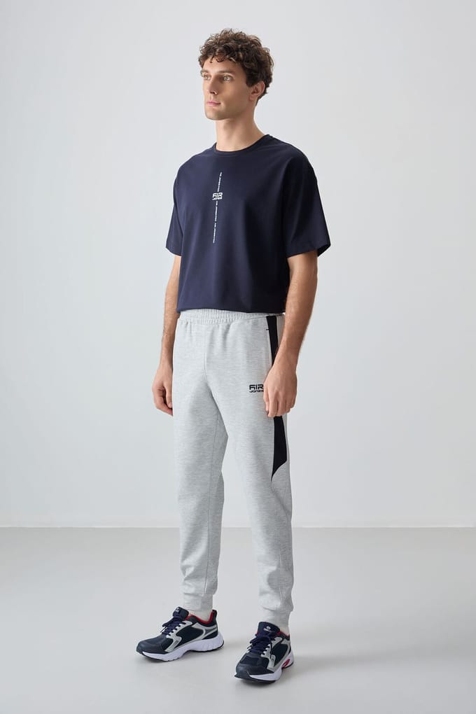 Heren Regular-fit Fleece Joggingbroek