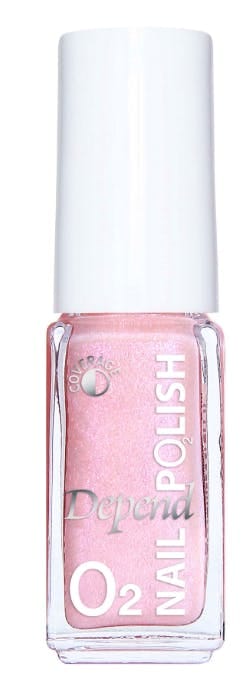 Depend Cosmetic | 02 Nail Polish | nagellak | roze met glitter | nr.190 | 5ml