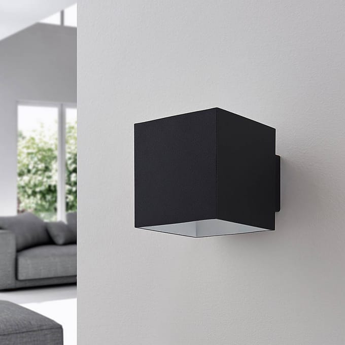 Arcchio - wandlamp - 1licht - metaal - H: 10 cm - G9 - zwart