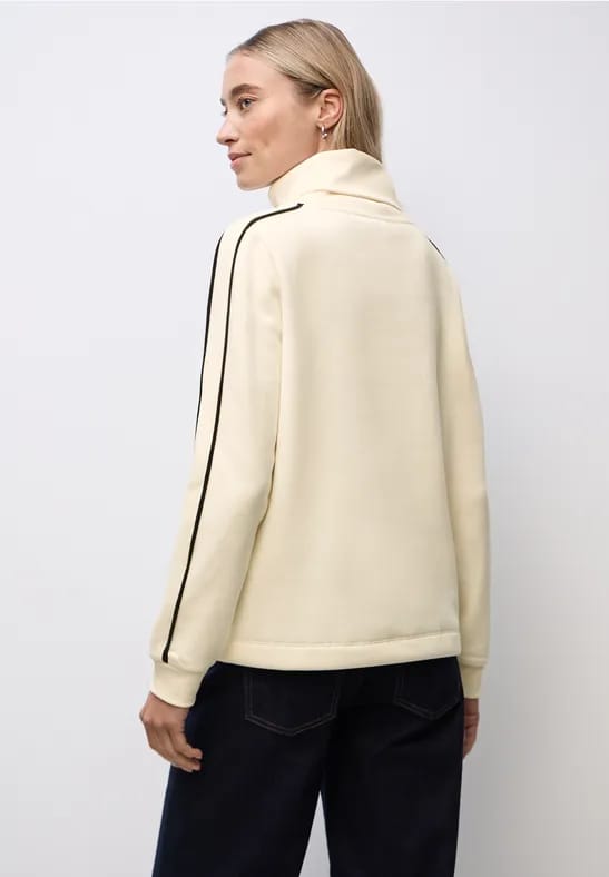 Sweater met opstaande kraag