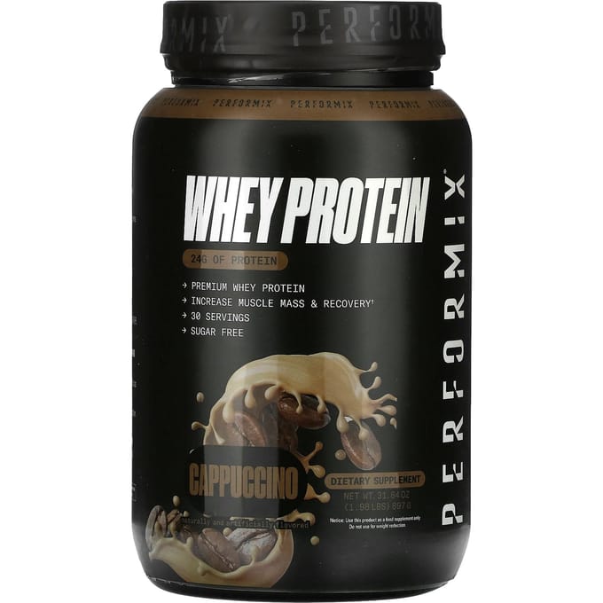 Performix, Wei Eiwit, Cappuccino, 1,98 lb (897 g)