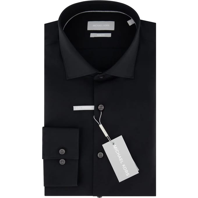 Slim stretch shirt zonder verpakking Michael Kors Poplin