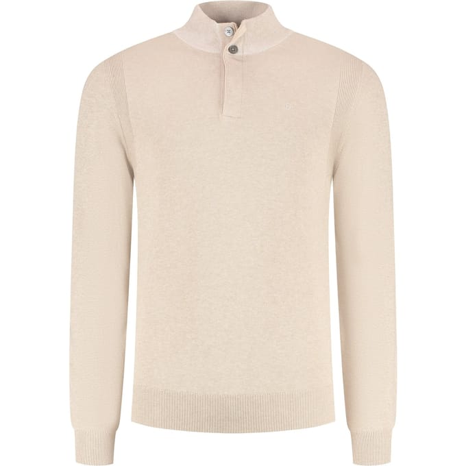 Fellows United Half Zip Pullover Premium Beige  2XL