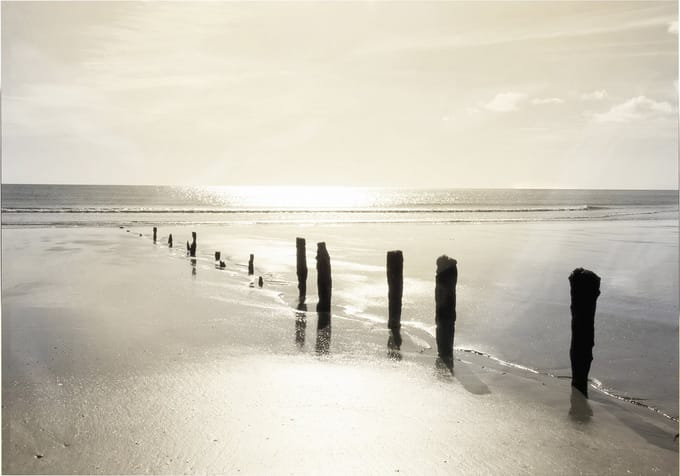 Art for the Home Zonsondergang Buitencanvas 50x70 cm