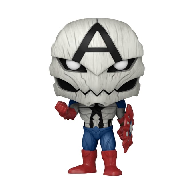 Funko Pop! Poison Captain America #856 - Pop in A Box Exclusive !