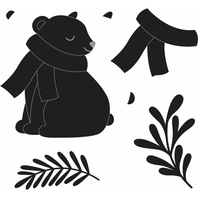 Ponssjabloon "Polar Bear"