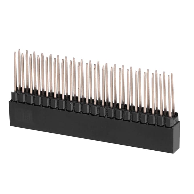 3 stuks 2 x 20 Pins 2,54 mm Pitch Extra Hoge Vrouwelijke Dubbele Rij Korte Pinheaders voor Raspberry Pi