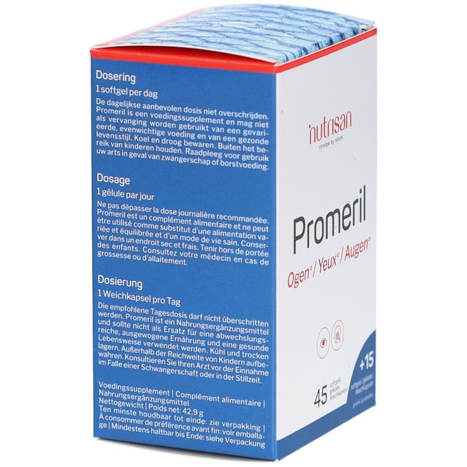 Nutrisan Promeril 45 + 15 Capsules Gratis 45+15