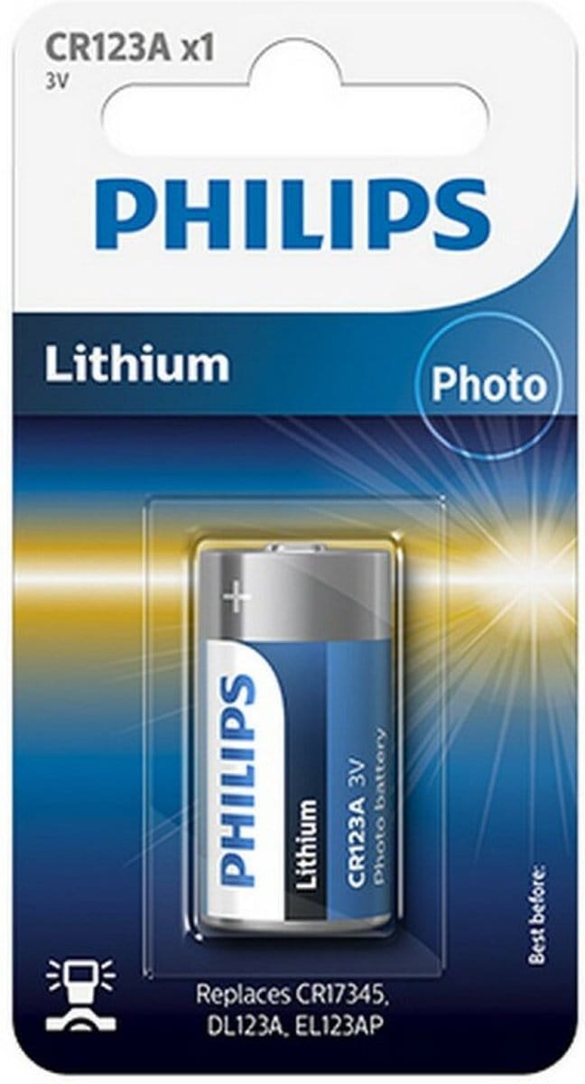 CR17335 CR123 Philips Lithium batterij