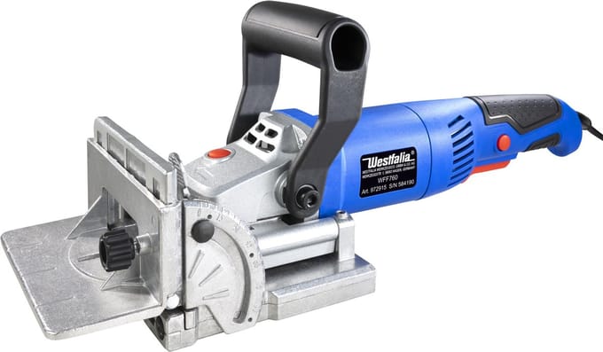 Westfalia Vlakke deuvelfrees WFF760, 760 watt