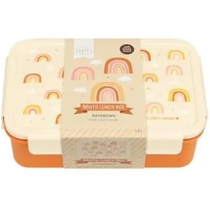 A Little Lovely Company - Bento brooddoos lunchbox broodtrommel - Regenbogen