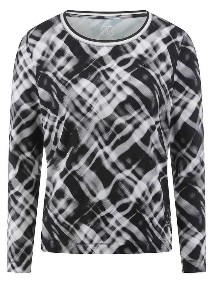 Jersey shirt Van BASLER zwart