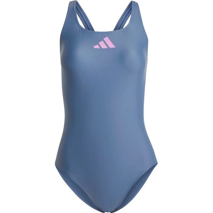 adidas Performance 3 Bar Logo Badpak - Dames - Blauw- 38