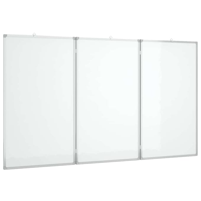 vidaXL - Whiteboard - magnetisch - inklapbaar - 150x100x1,7 - cm - aluminium