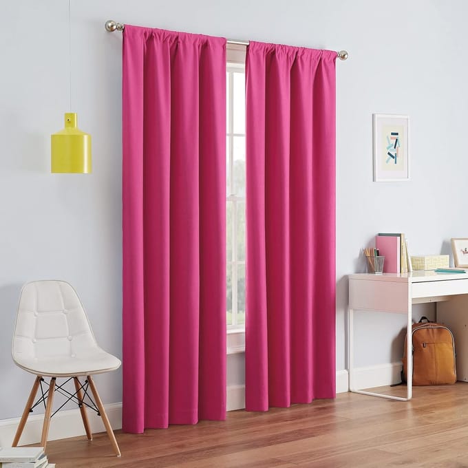 Thermische Blackout Gordijnen Rod Pocket Microfiber 42x95cm