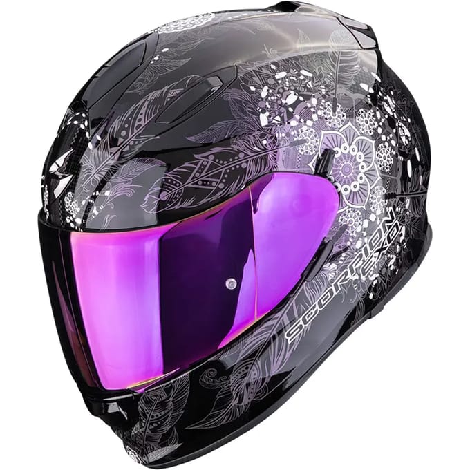 Scorpion Exo-491 Dream Black Chameleon - Integraalhelm - Maat XS - Motorhelm - ECE 22-06 gekeurd